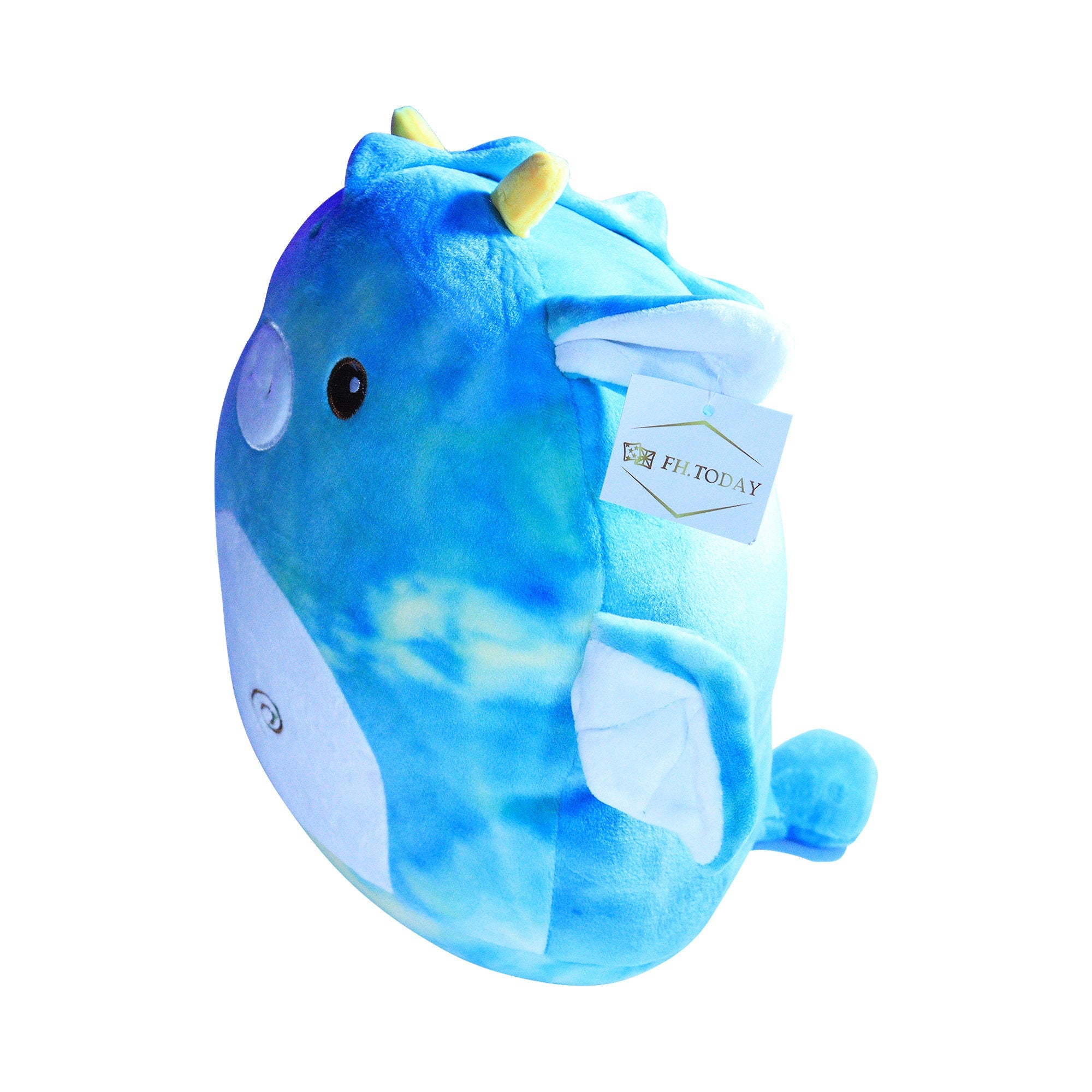 Squishmallow Blue Dragon Official 14"- Ultrasoft Stuffed Animal Plush Toy and Pillows